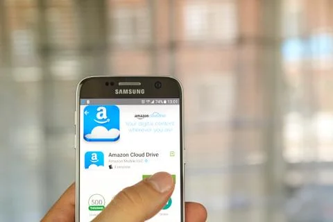 Amazon Cloud Drive app Foto stock