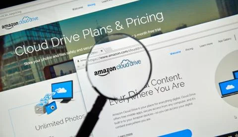 Amazon Cloud Drive. Stock Photos