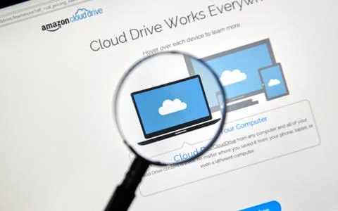 Amazon Cloud Drive. Stock Photos
