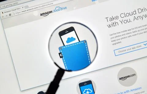 Amazon Cloud Drive. 库存照片