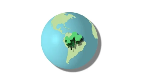 Amazon deforestation Stock Footage 123594291