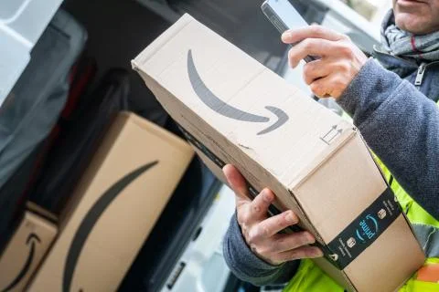 Amazon delivery Stock Photos