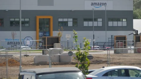 Amazon distribution warehouse Stock Footage 248901052