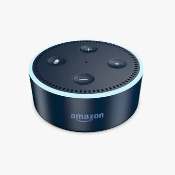 Amazon Echo Dot (2nd Generation) 3D Model