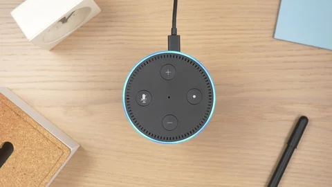 Amazon Echo Spot Top view Smart Assistant 動画素材 101549929