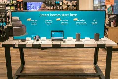 Amazon echo units Stock Photos