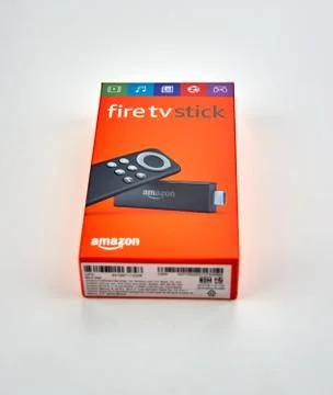Amazon Fire TV stick Stockfoto's