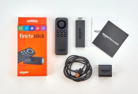 Amazon Fire TV stick Stock Photos