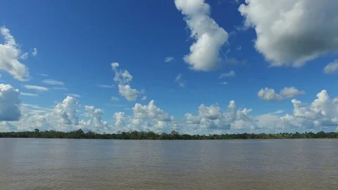 On the Amazon Stock Footage 73276737