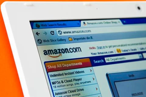 Amazon homepage Фото