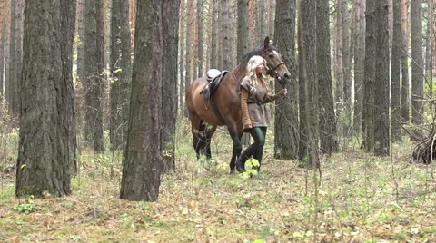 Amazon is a horse Stock Footage 49021196