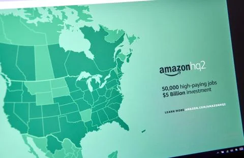 Amazon HQ2 description Stock Photos