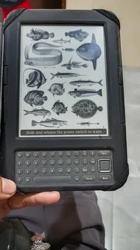 Amazon kindle ebook reader keyboard Stockfoto's