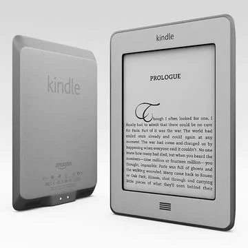 Amazon Kindle Touch 3D Model
