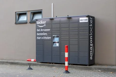 Amazon Locker In Berlin, Germany Stock Photos