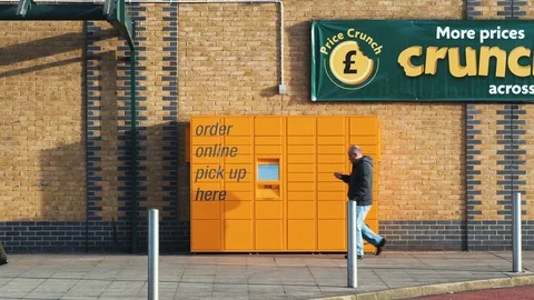 Amazon Locker Stock Footage 89843746