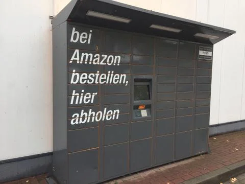 Amazon Locker location Foto stock
