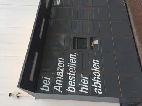 Amazon Locker location Foto stock