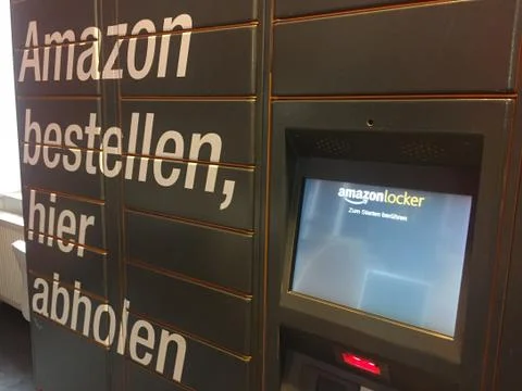 Amazon Locker location Foto stock
