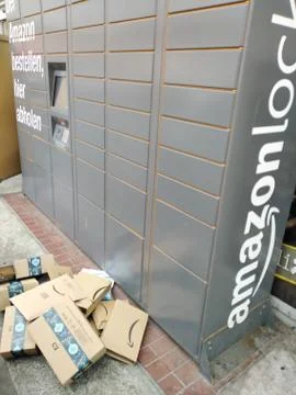 Amazon Locker Stock Photos