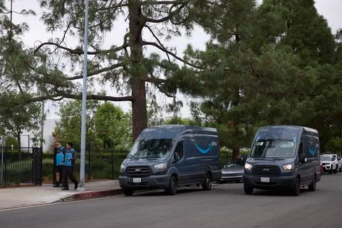 Amazon to pay 2.5 billion USD to settle claims it tricked Prime customers, Los A Stockfoto's