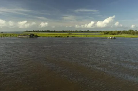 Amazon River. Brazil Stock Photos