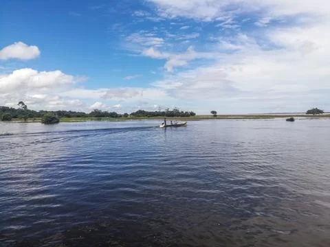 Amazon river, Brazil Stock Photos