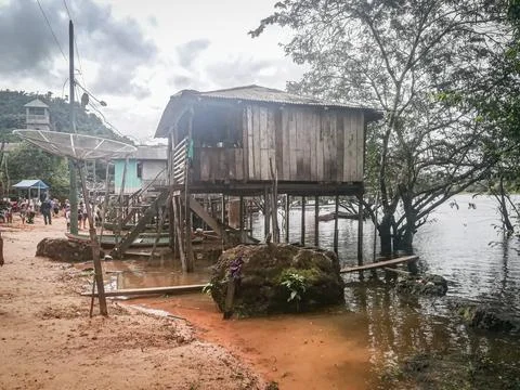 Amazon river, Brazil Foto stock