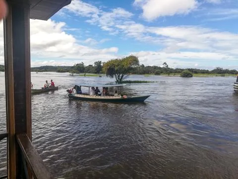 Amazon river, Brazil Stock Photos