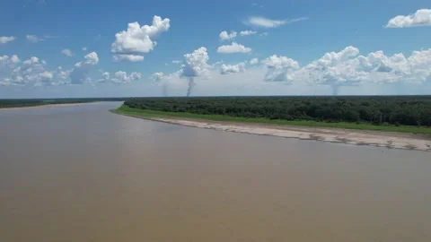 The Amazon River in Peru Vídeo Stock 169663228