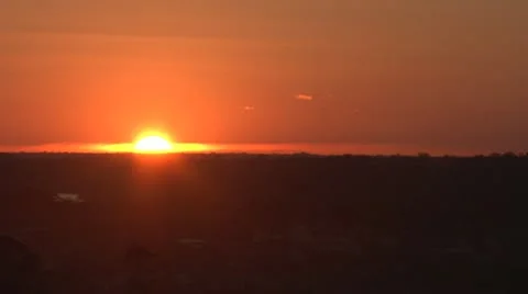 Amazon Sunset Stock Footage 11366912