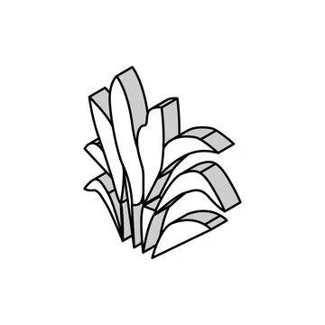 Amazon sword isometric icon vector illustration イラスト素材