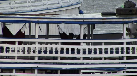 Amazon traditional ferry Video stock 30394387