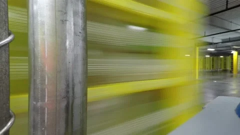 Amazon Warehouse Robotics Timelapse Stock Footage 158257130