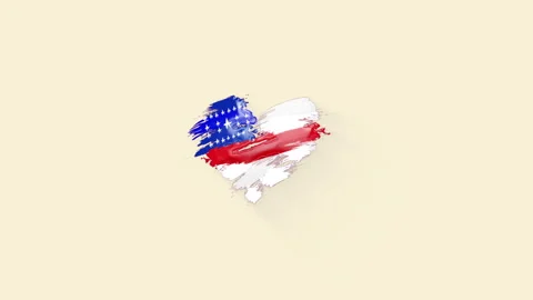 Amazonas grunge flag heart Stock Footage 248215896