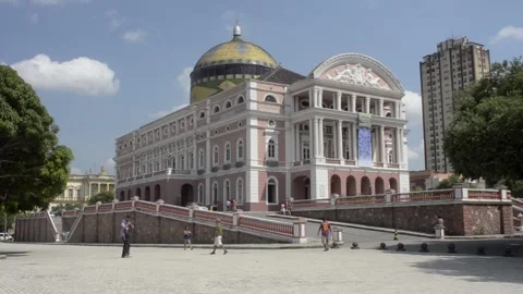 Amazonas Theater Stock Footage 116440088