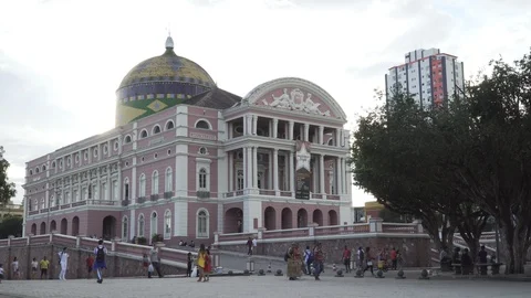 Amazonas theater Stock Footage 126928525