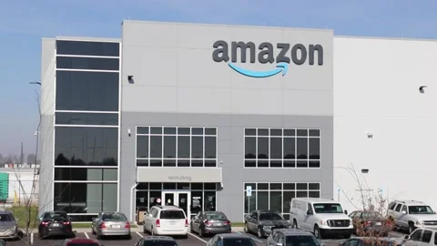 Amazon.com Fulfillment Center. Stock Footage 145078718