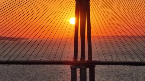 Amazonian Sunset In Manaus In Amazonas Brazil Near Amazon Rainforest. Stock Footage 341799405