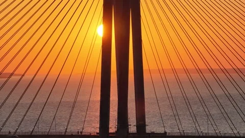 Amazonian Sunset In Manaus In Amazonas Brazil Near Amazon Rainforest. Stock Footage 341799423