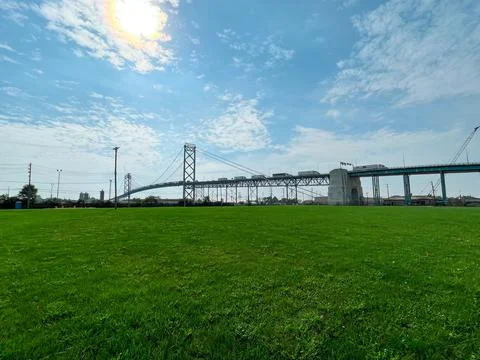 Ambassador bridge Stock Photos