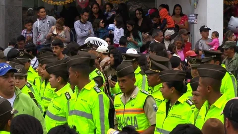 Ambato Carnival 2017 Video stock 73023292