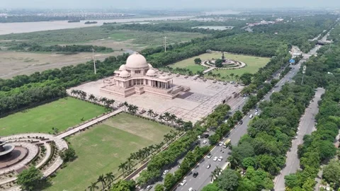 Ambedkar Park at Noida 3 Vídeos de archivo 317290974