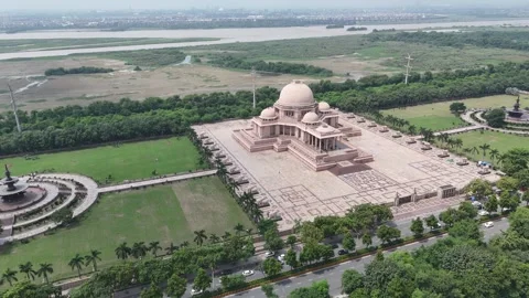 Ambedkar Park at Noida 4 Video stock 317291026