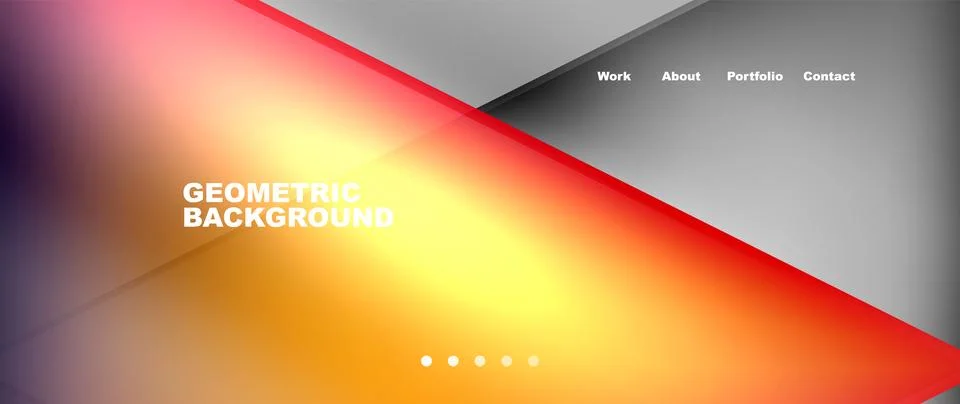 Amber and orange gradient rectangle background inspired by automotive lighting イラスト素材
