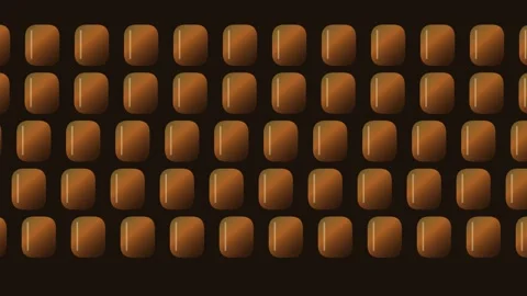 Amber Celluloid Rib Parallax Premium Motion Loop Video stock 343662813