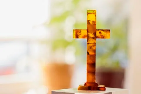 Amber cross Stock Photos
