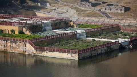 Amber Form in Jaipur Stock Footage 110707557