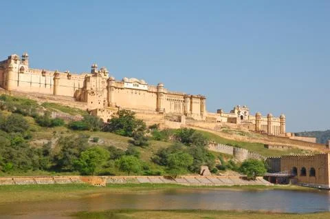 Amber fort Stock Photos
