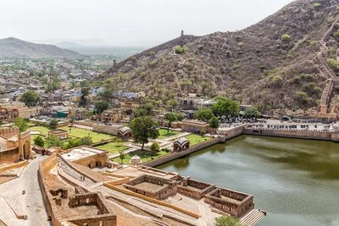 Amber fort Stock Photos
